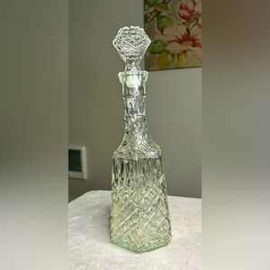 Libbey Clear Glass Decanter